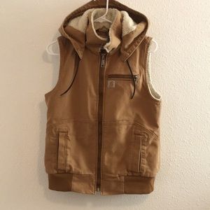 Carhartt Washed Duck Insulated Hooded Vest